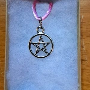 Silver Pentagram Necklace